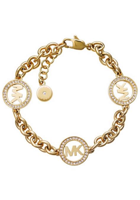 michael kors michael kors armband logo van staal mkj4729710 gold|Michael Kors Rose Gold.